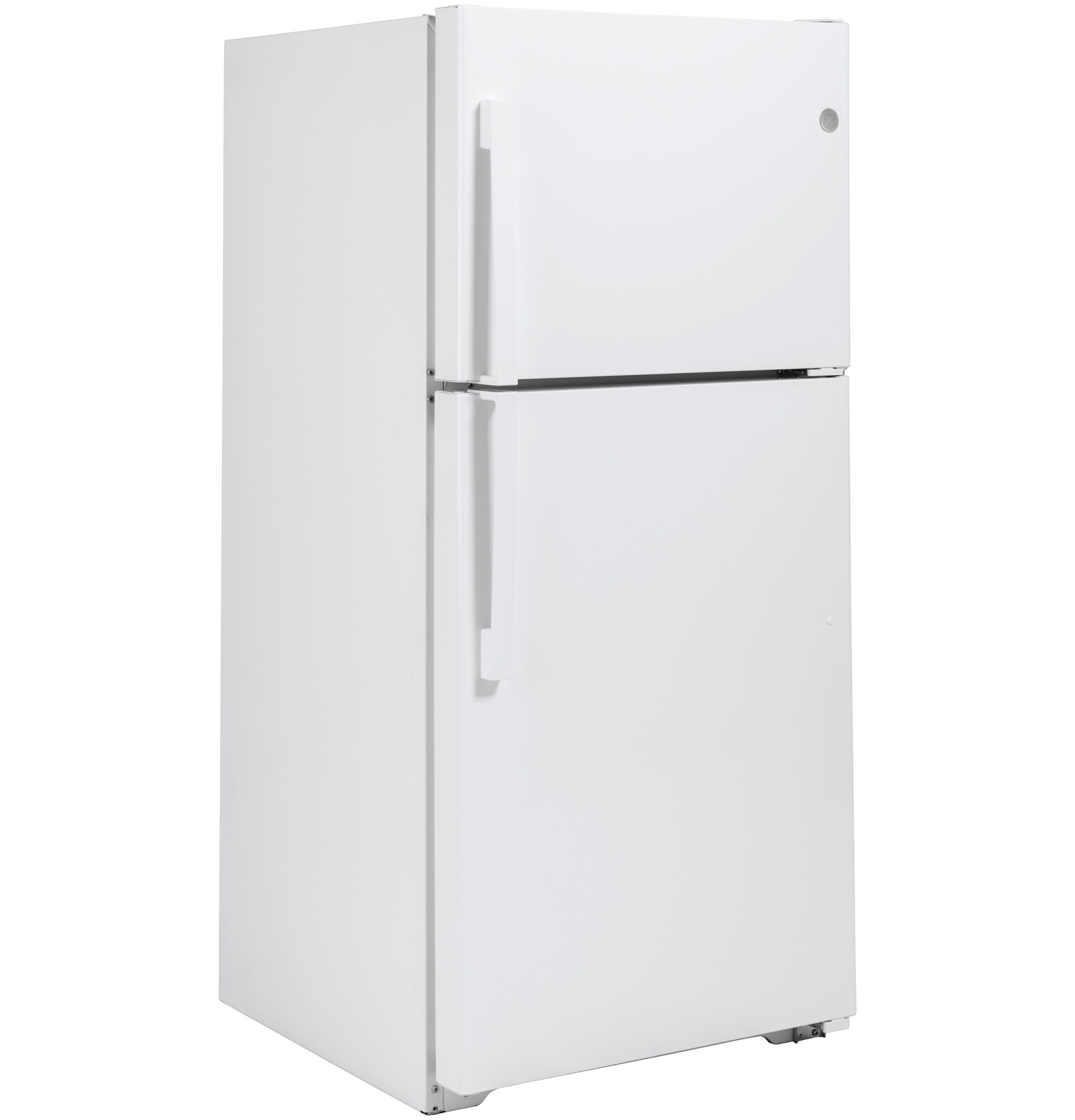 GE GE 21.9-cu ft Top-Freezer Refrigerator (White) Garage Ready MODEL# GTS22KGNRWW