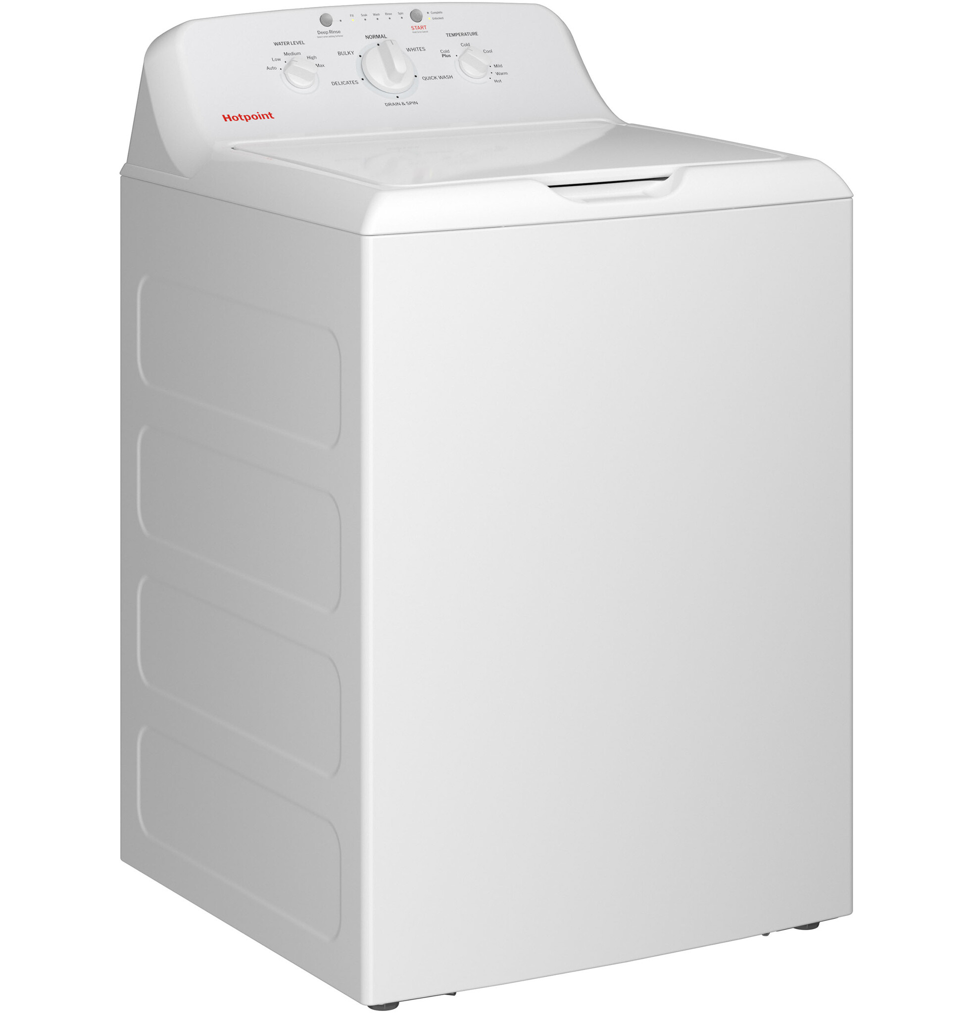 Hotpoint HOTPOINT (NIB) 4-cu ft Agitator Top-Load Washer (White) MODEL# HTW265ASWWW