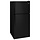 WHIRLPOOL 18.2-cu ft Top-Freezer Refrigerator (Black)  MODEL# WRT318FZDB