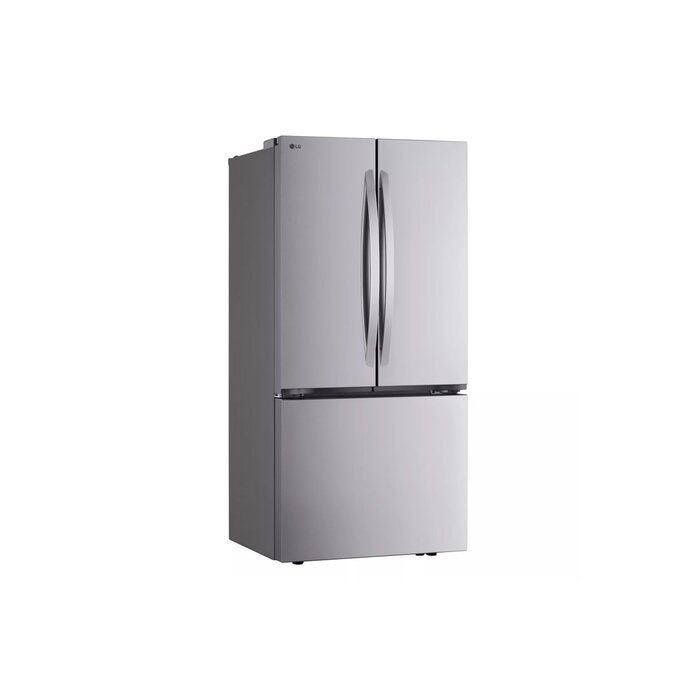 LG LG Counter-depth Counter Depth MAX 20.8-cu ft French Door Refrigerator with Ice Maker (Fingerprint Resistant) ENERGY STAR  MODEL# LF21G6200S
