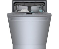 BOSCH BOSCH 800 Series 24” Top Control Smart Built-In Stainless Steel Tub Dishwasher with Flexible 3rd Rack - Stainless Steel MODEL# SHX78B75UC