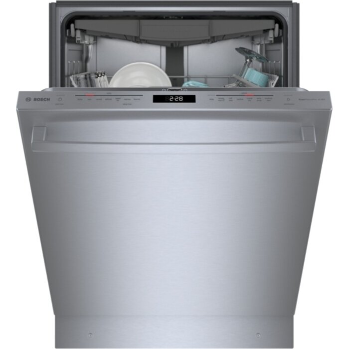 BOSCH BOSCH 800 Series 24” Top Control Smart Built-In Stainless Steel Tub Dishwasher with Flexible 3rd Rack - Stainless Steel MODEL# SHX78B75UC