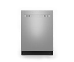 MIDEA Midea (NIB) Stainless Steel 24" Dishwasher with Pocket Handle, Wi-Fi, and 45 dBA Model# MDT24P4AST