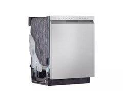 LG LG 24-in Front Control Built-in Dishwasher (PrintProof Stainless Steel) With Third Rack, QuadWash and Dynamic Dry, 48-Decibel Model# LDFN4542S
