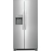 Frigidiare Frigidaire (ELX) 22.3-cu ft Standard-Depth 33-in Wide Side-by-Side Refrigerator with Ice Maker, Water and Ice Dispenser (Stainless Steel) ENERGY STAR Model# FRSS2323AS