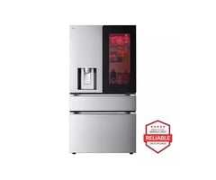 LG LG (CL)  InstaView MyColor 28.6-cu ft 4-Door Smart French Door Refrigerator with Dual Ice Maker, Water and Ice Dispenser and Door within Door (Fingerprint Resistant) ENERGY STAR  Model#  LF29S8365S