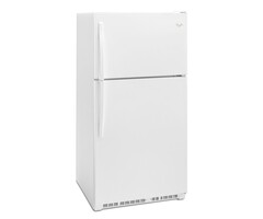 Whirlpool WHIRLPOOL 20.5-cu ft Top-Freezer Refrigerator (White)  MODEL# WRT311FZDW