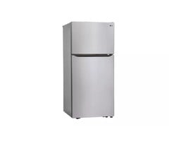 LG LG 20.2-cu ft Top-Freezer Refrigerator with Ice Maker (Stainless Steel) ENERGY STAR Model# LTCS20030S