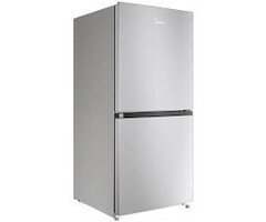 MIDEA Midea (DS) 50/50 Flex 3 Way Convertible Upright Freezer/Refrigerator 20-cu ft Garage Ready Frost-free Upright Freezer (Stainless Steel) ENERGY STAR Certified   Model# MRU21C7BST