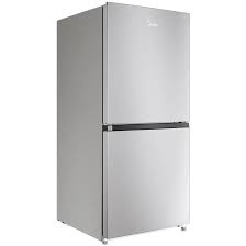 MIDEA Midea (DS) 50/50 Flex 3 Way Convertible Upright Freezer/Refrigerator 20-cu ft Garage Ready Frost-free Upright Freezer (Stainless Steel) ENERGY STAR Certified Model# MRU21C7BST