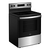 Whirlpool WHIRLPOOL (NIB) Flexible Cooktop 30-in Glass Top 4 Burners 5.3-cu ft Freestanding Electric Range (Stainless Steel) MODEL# WFES3030RS