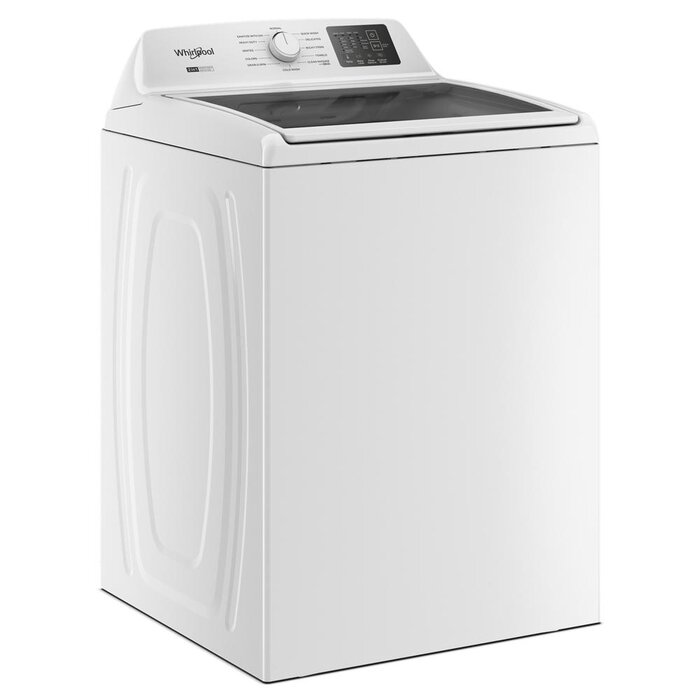 Whirlpool Whirlpool (NIB) 4.3 cu. ft. Top Load Washer in White with 2-in-1 Removable Agitator and Soft Close Glass Lid Model# WTW4307SW
