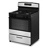 AMANA Amana 30-in 4 burners 5.1-cu ft Freestanding Natural Gas Range (Stainless Steel) MODEL# AGR6303MMS