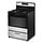 Amana 30-in 4 burners 5.1-cu ft Freestanding Natural Gas Range (Stainless Steel) MODEL# AGR6303MMS