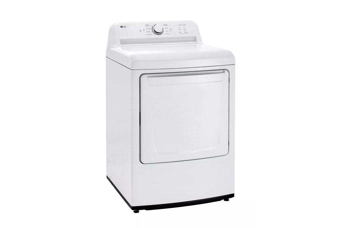 LG LG 7.3-cu ft Vented Electric Dryer ( White ) Model# DLE6100W