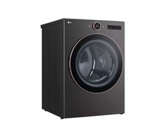 LG LG 7.4-cu ft Stackable Steam Cycle Vented Smart Electric Dryer (Black) ENERGY STAR MODEL# DLEX6500B