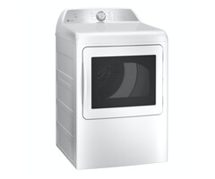 GE GE (NIB) Profile 7.4-cu ft Vented Smart Electric Dryer (White) ENERGY STAR  MODEL# PTD60EBSRWS