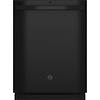 GE GE 24-in Top Control Built-in Dishwasher (Black) With Third Rack, Dry Boost, 50-Decibel Model# GDT630PGRBB
