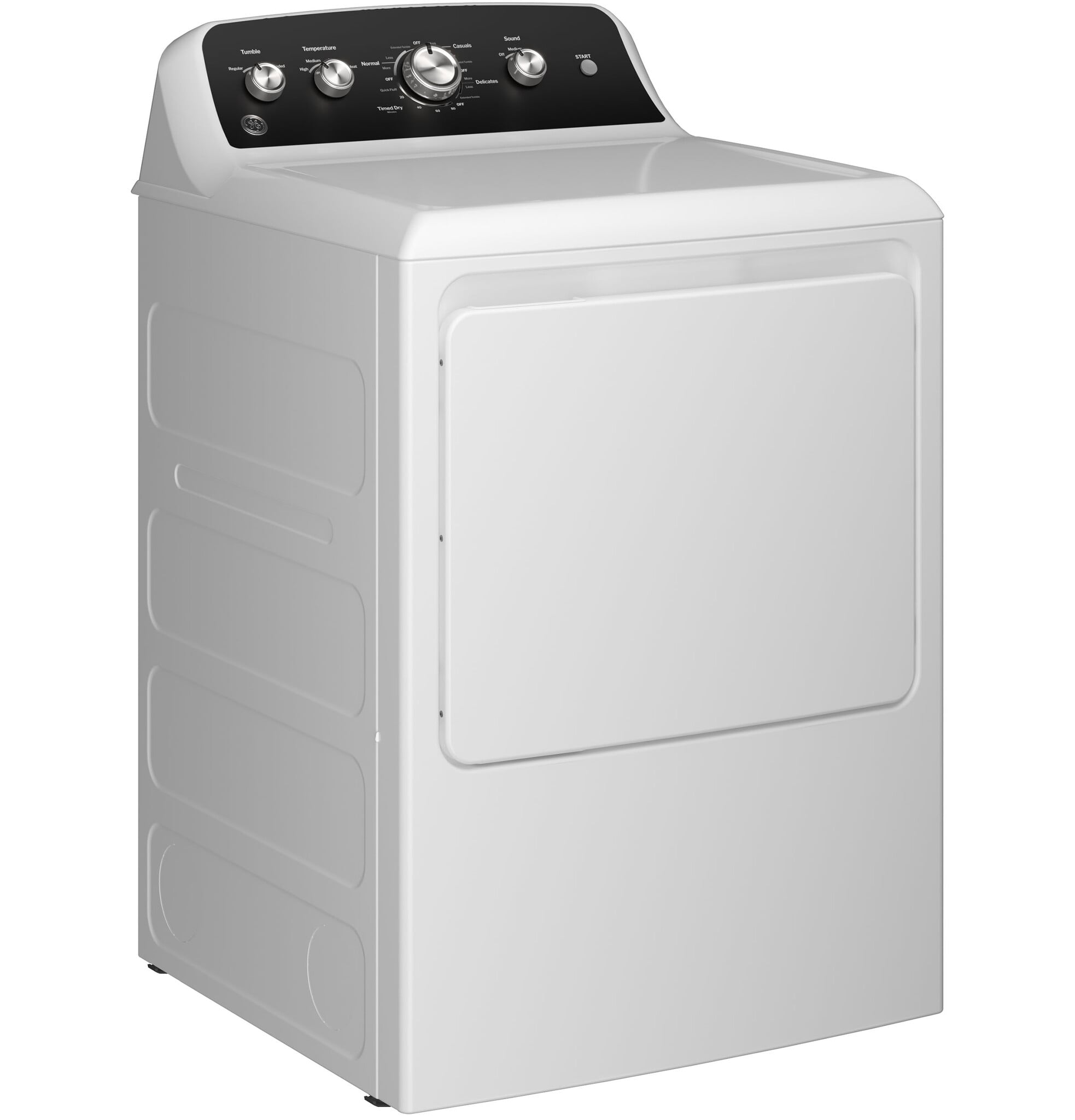 GE GE (NIB) 7.2-cu ft Vented Gas Dryer (White) MODEL# GTD48GASWWB