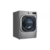 LG LG TurboSteam 9-cu ft Stackable Steam Cycle Vented Smart Gas Dryer (Graphite Steel) ENERGY STAR  MODEL# DLGX8981V