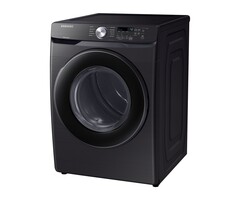 Samsung SAMSUNG  7.4-cu ft Stackable Vented Gas Dryer (Fingerprint Resistant Black Stainless Steel)  MODEL# DVG45T6000V