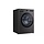 LG 5-cu ft Stackable Steam Cycle Smart Front-Load Washer (Black) ENERGY STAR  MODEL# WM6500HBA