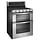 Whirlpool 30-in 5 burners 3.9-cu ft / 2.1-cu ft Convection Oven Freestanding Double Oven Gas Range ( Stainless Steel )  Model# WGG745S0FS