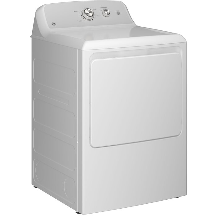 GE GE 7.2-cu ft Vented Gas Dryer (White)  Model# GTD38GASWWS