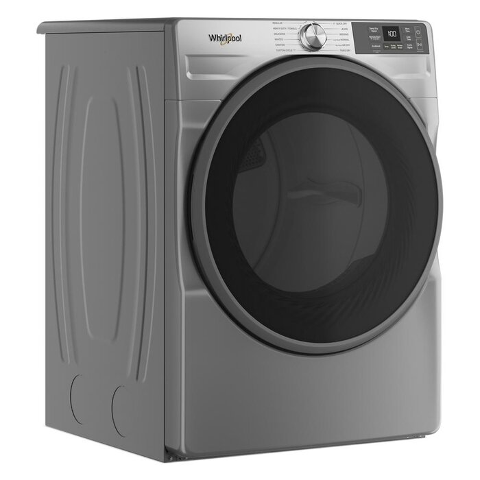 Whirlpool Whirlpool 7.4-cu ft Stackable Vented Electric Dryer (Radiant Silver) Model# WED5720RR