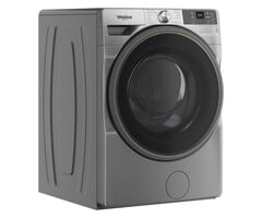 Whirlpool Whirlpool High Efficiency Stackable Medium 4.5-cu ft Front-Load Washer (Radiant Silver) Model# WFW5720RR