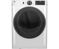 GE GE 7.8-cu ft Stackable Vented Gas Dryer with Steam Cycle (White) Model# GFD65GSSVWW