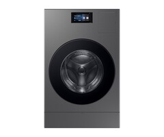 Samsung Bespoke Samsung Bespoke Traditional Drying 5.3-cu ft Vented All-In-One Washer Dryer Combo with Steam Cycle ( Dark Steel )  Model# WD90F53AVS
