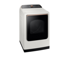 Samsung Samsung 7.4-cu ft Vented Gas Dryer with Steam Cycle (Ivory) Model# DVG55CG7500E