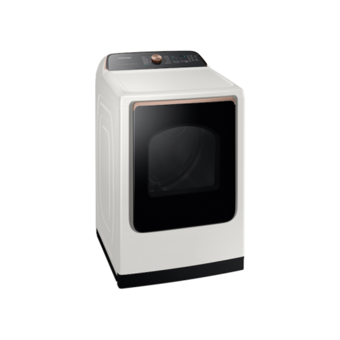 Samsung Samsung 7.4-cu ft Vented Gas Dryer with Steam Cycle (Ivory) Model# DVG55CG7500E