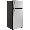 GE GE 17.5-cu ft Standard-Depth 28-in Wide Top-Freezer Refrigerator ( Stainless Steel ) ENERGY STAR Certified Model# GTE18GSNRSS