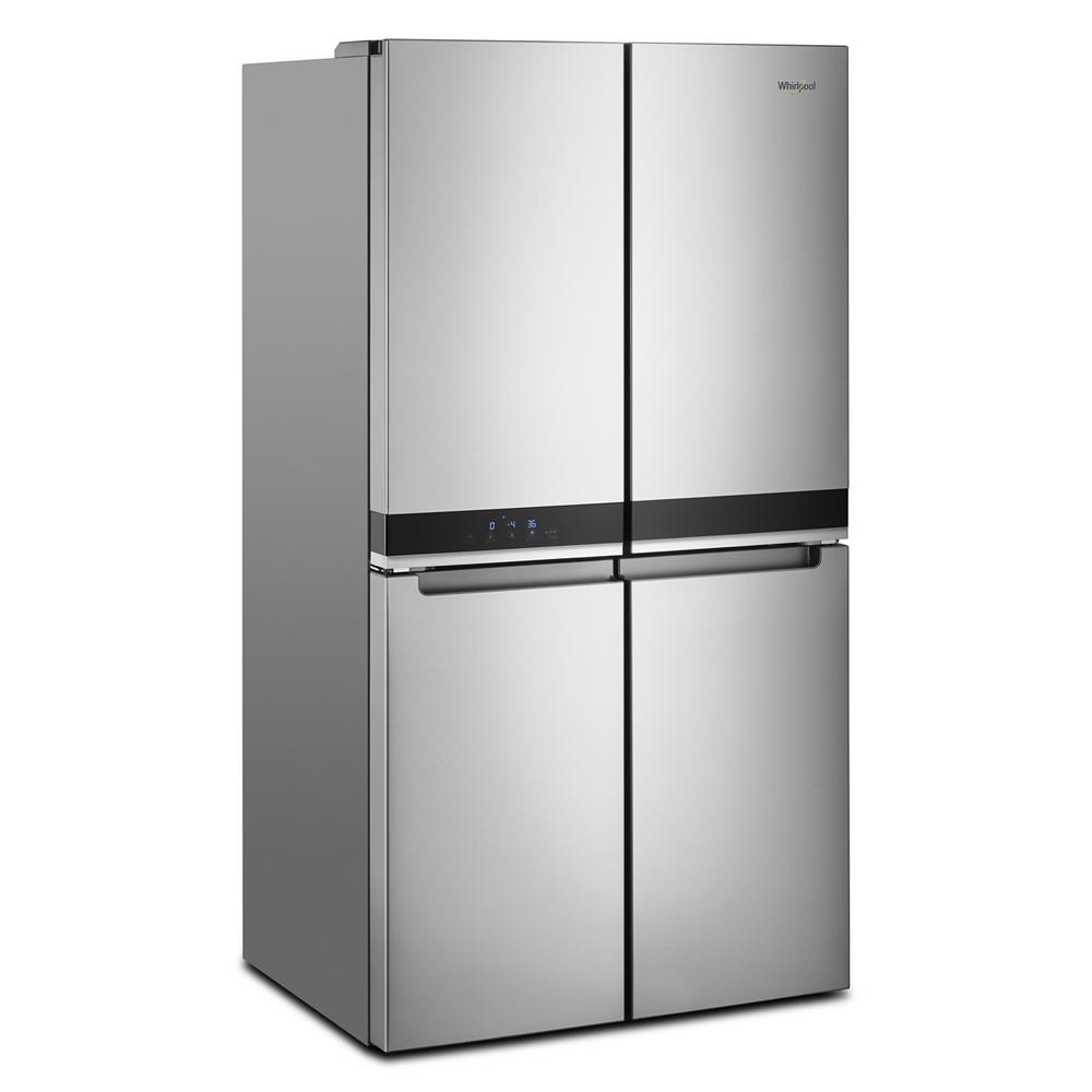 Whirlpool Whirlpool (CL) 36 in. 19.4 cu. ft. 4-Door French Door Refrigerator in Fingerprint Resistant Stainless Steel, Counter Depth Model# WRQA59CNKZ