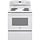 GE (CL)  30-in 4 Burners 5-cu ft Self-Cleaning Freestanding Electric Range (White)  MODEL# JB256DMWW