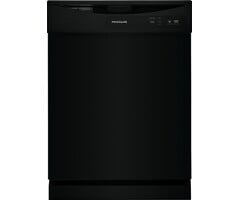 Frigidiare Frigidaire 24-in Front Control Built-in Dishwasher 62-Decibel (Black) Model# FDPC4221AB