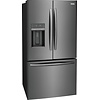 Frigidaire Gallery Frigidaire Gallery Standard-Depth 27.8-cu ft 3 -Door 36-in Wide French Door Refrigerator with Dual Ice Maker with Water and Ice Dispenser ( Fingerprint Resistant Black Stainless Steel ) ENERGY STAR Certified Model# GRFS2853AD