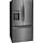 Frigidaire Gallery Standard-Depth 27.8-cu ft 3 -Door 36-in Wide French Door Refrigerator with Dual Ice Maker with Water and Ice Dispenser ( Fingerprint Resistant Black Stainless Steel ) ENERGY STAR Certified  Model# GRFS2853AD