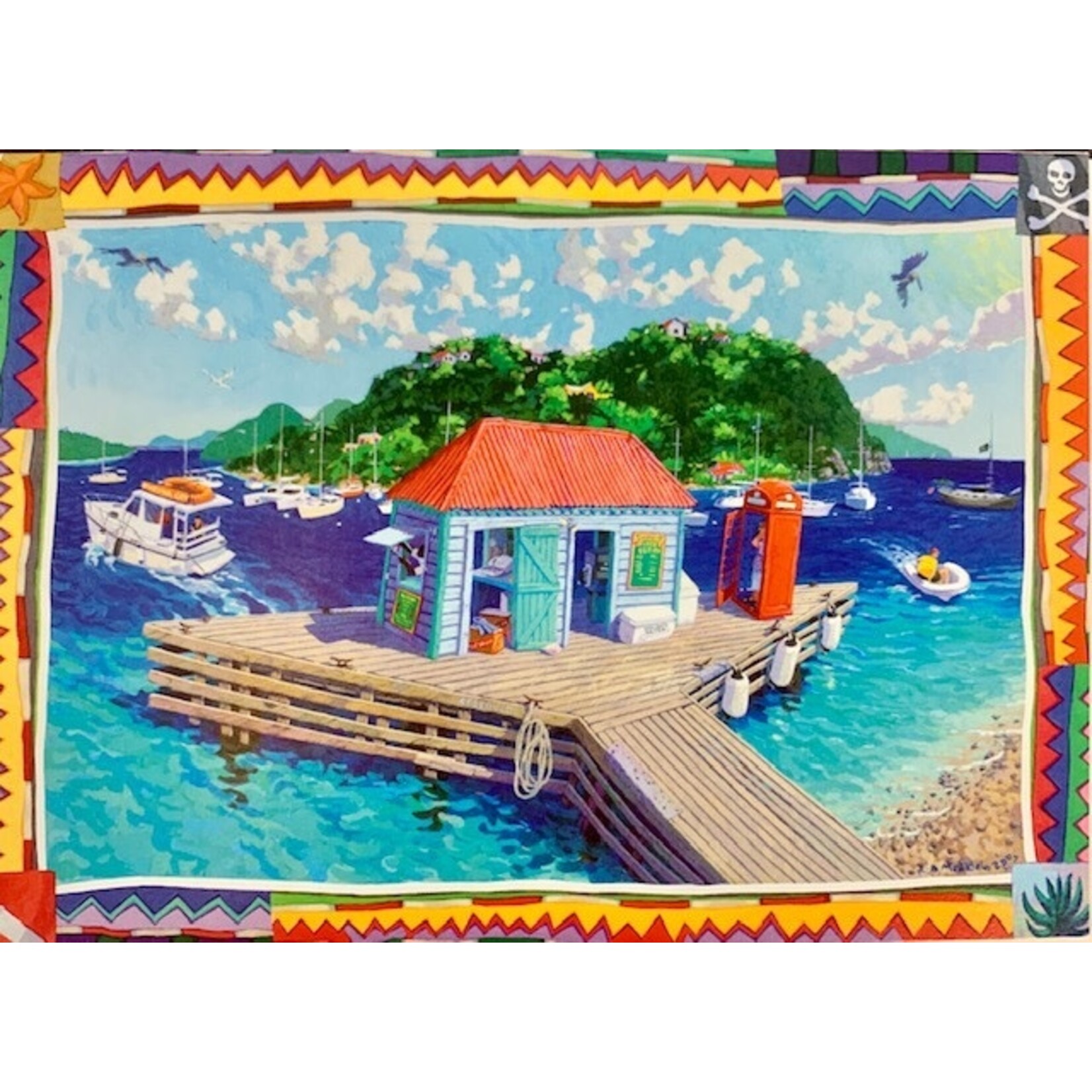 Sunny Card by Karl Merklein - Marina Cay