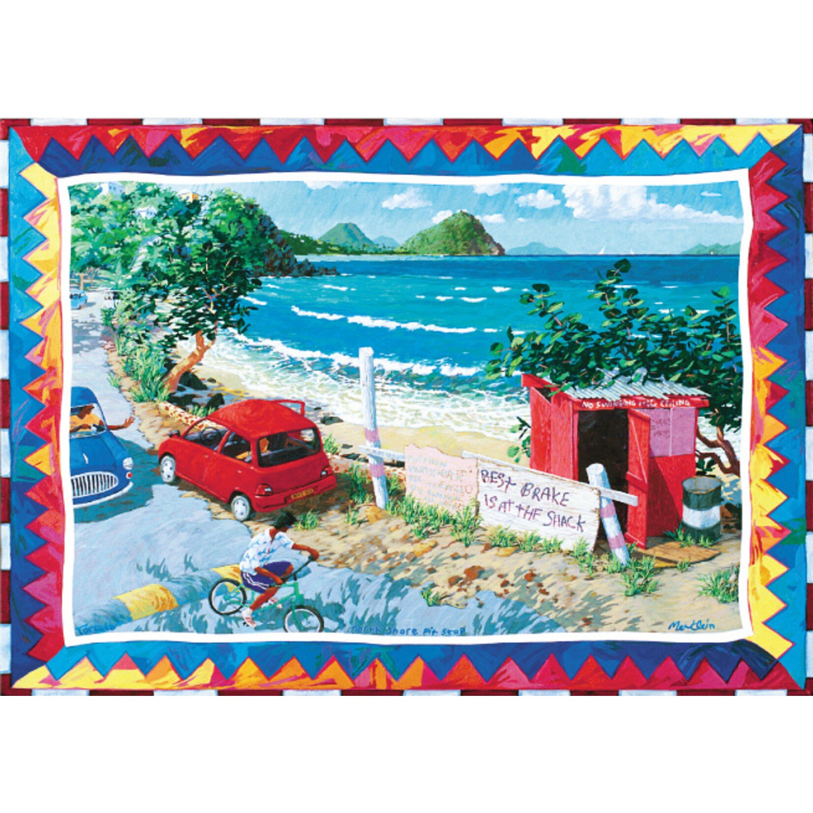 Sunny Card by Karl Merklein - North Shore Pit Stop