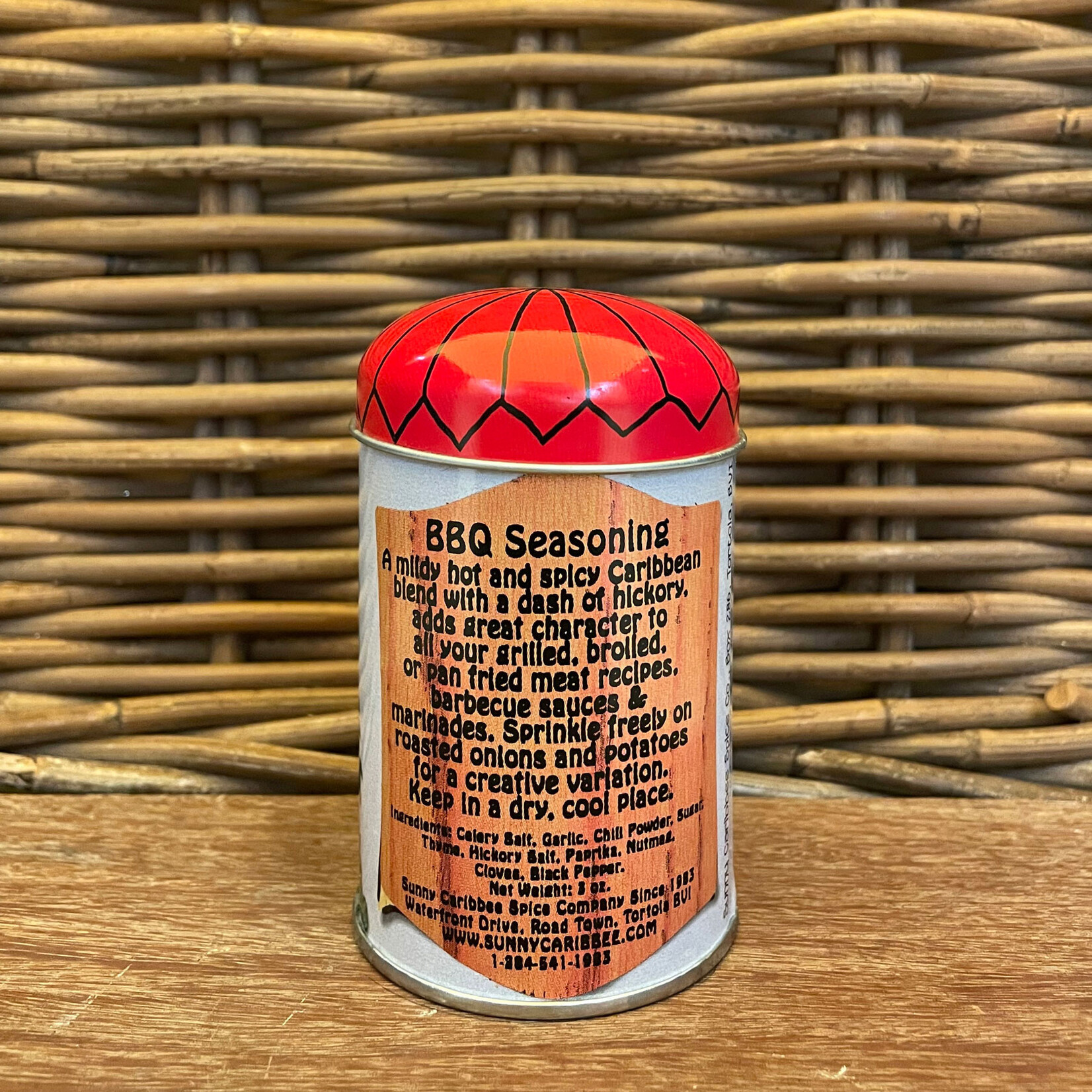 BBQ Seasoning Shaker Tin
