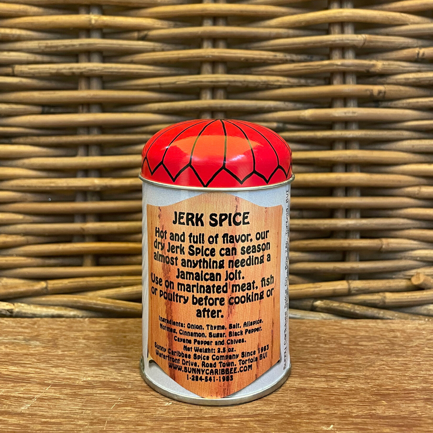 Jerk Spice Shaker Tin