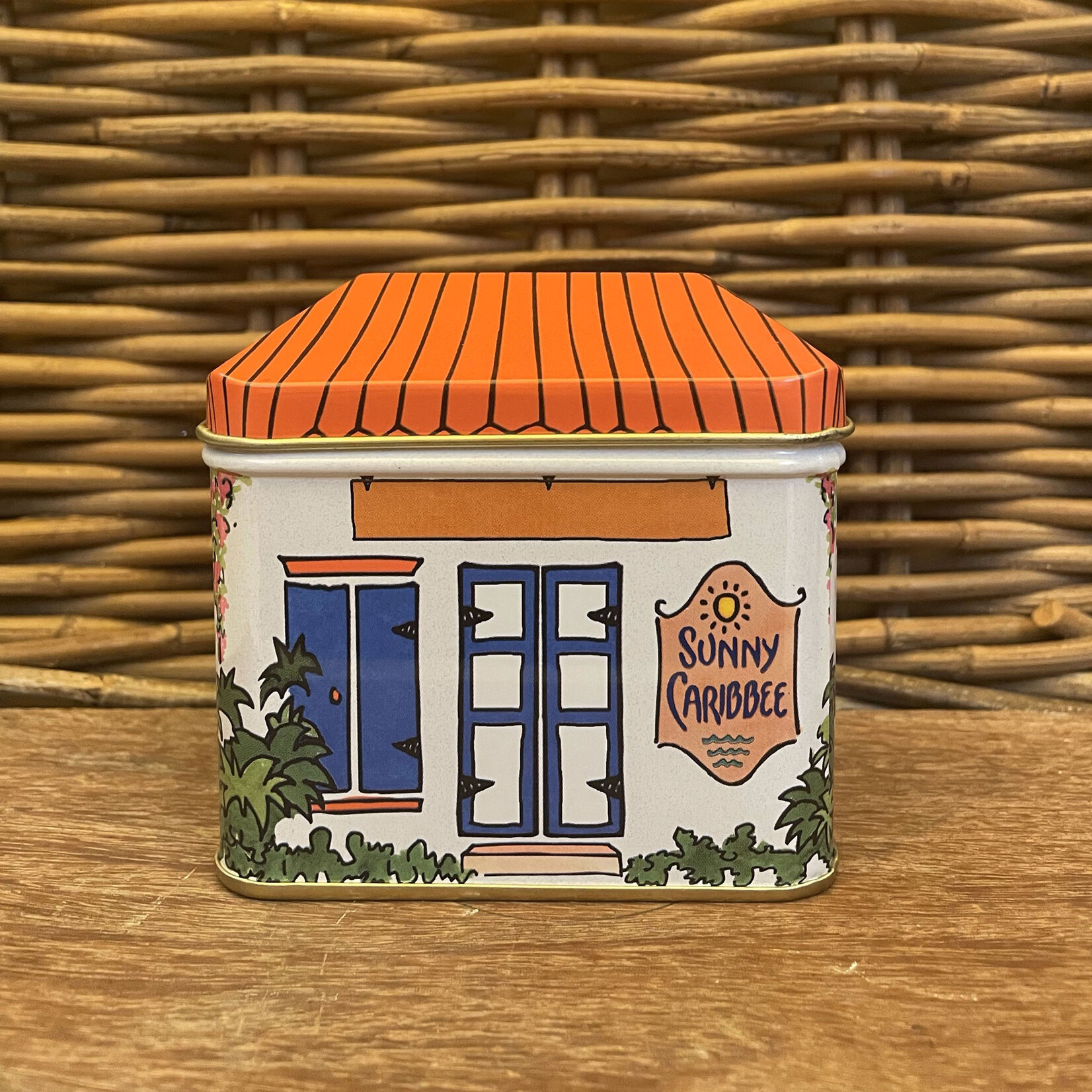 Hibiscus Tea House Tin with Infuser