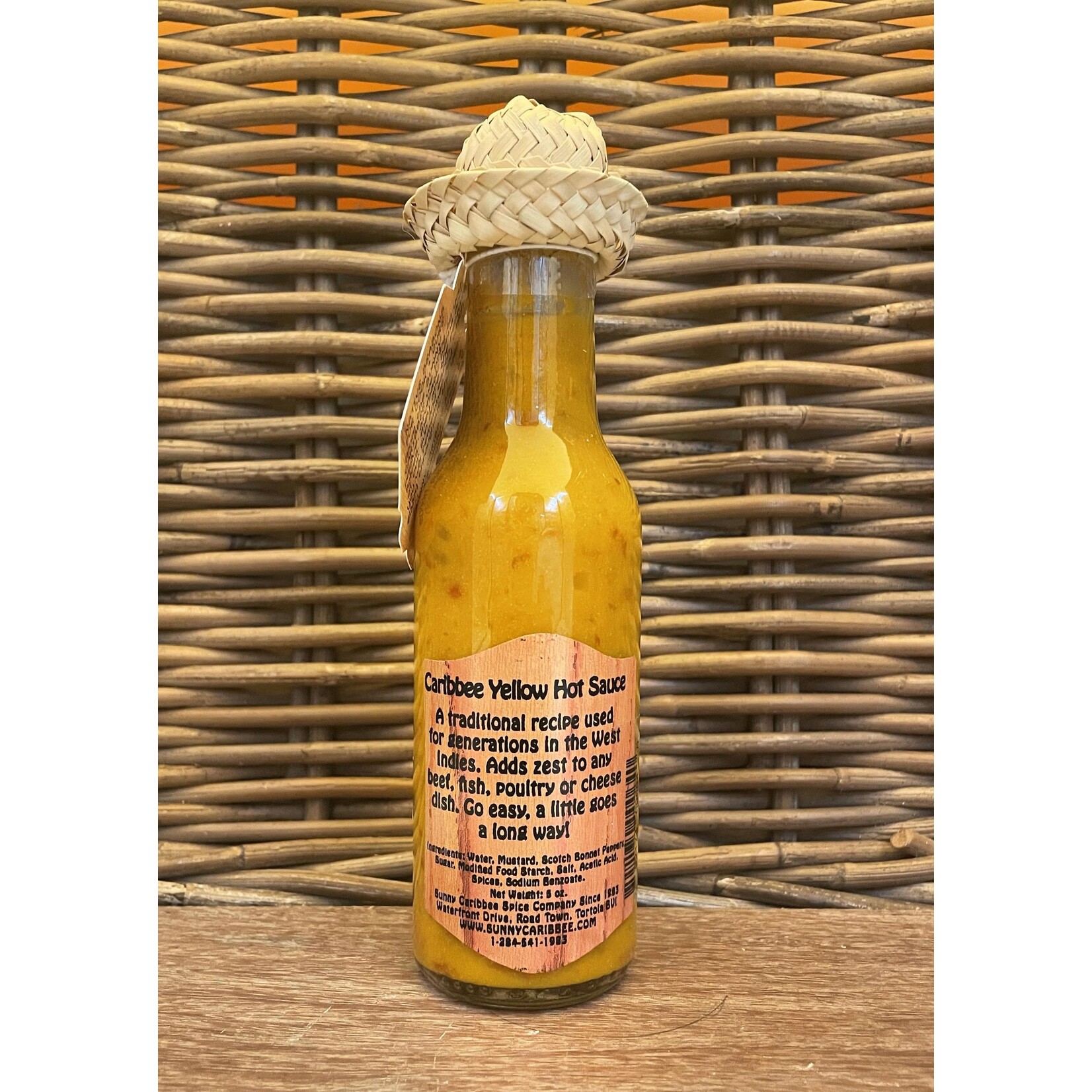 Caribbee Hot Sauce Yellow - 5oz