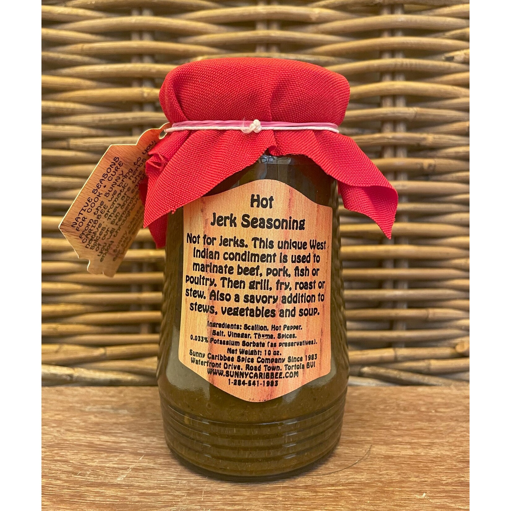Jerk Seasoning Hot - 10oz
