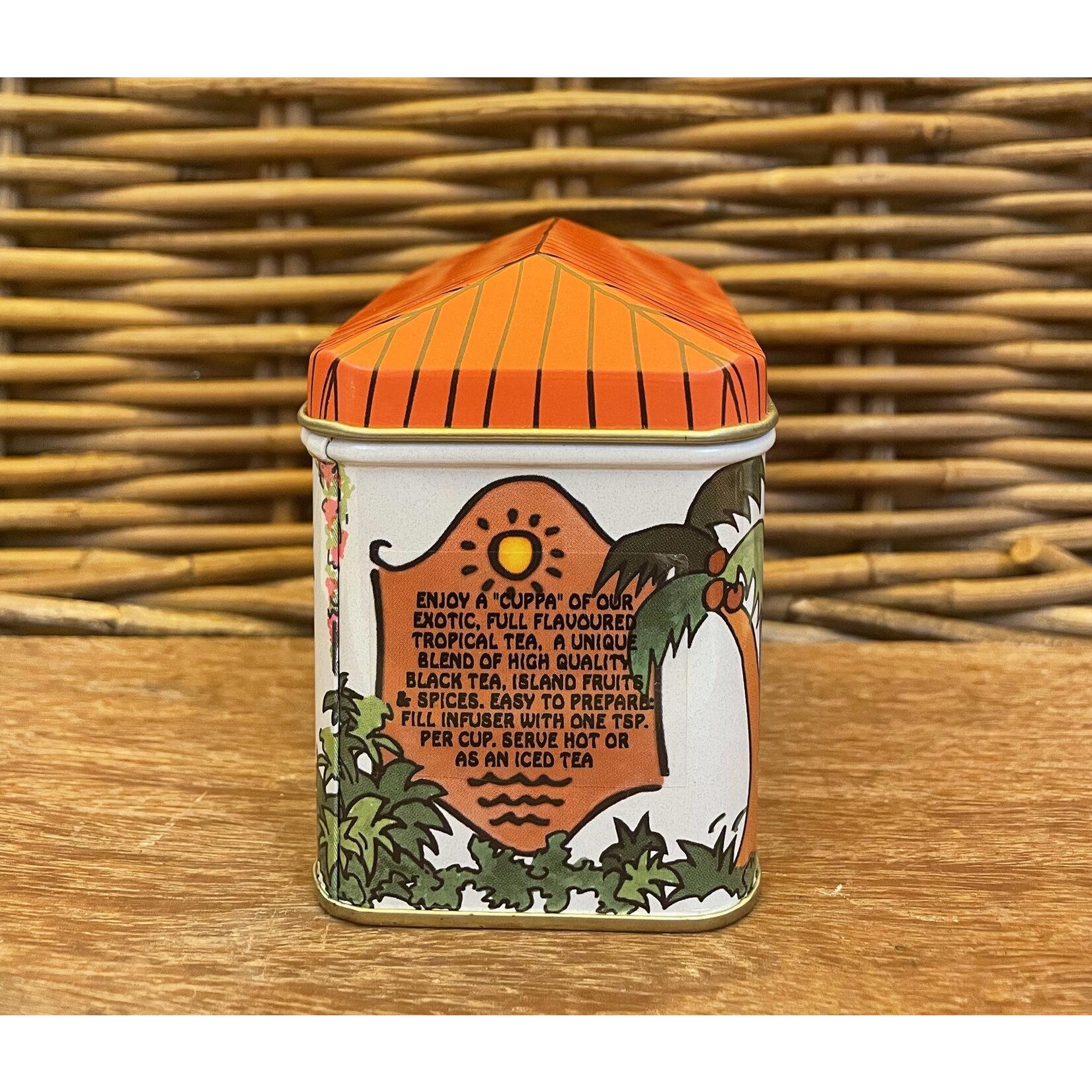 Mango Tea in House Tin with Infuser