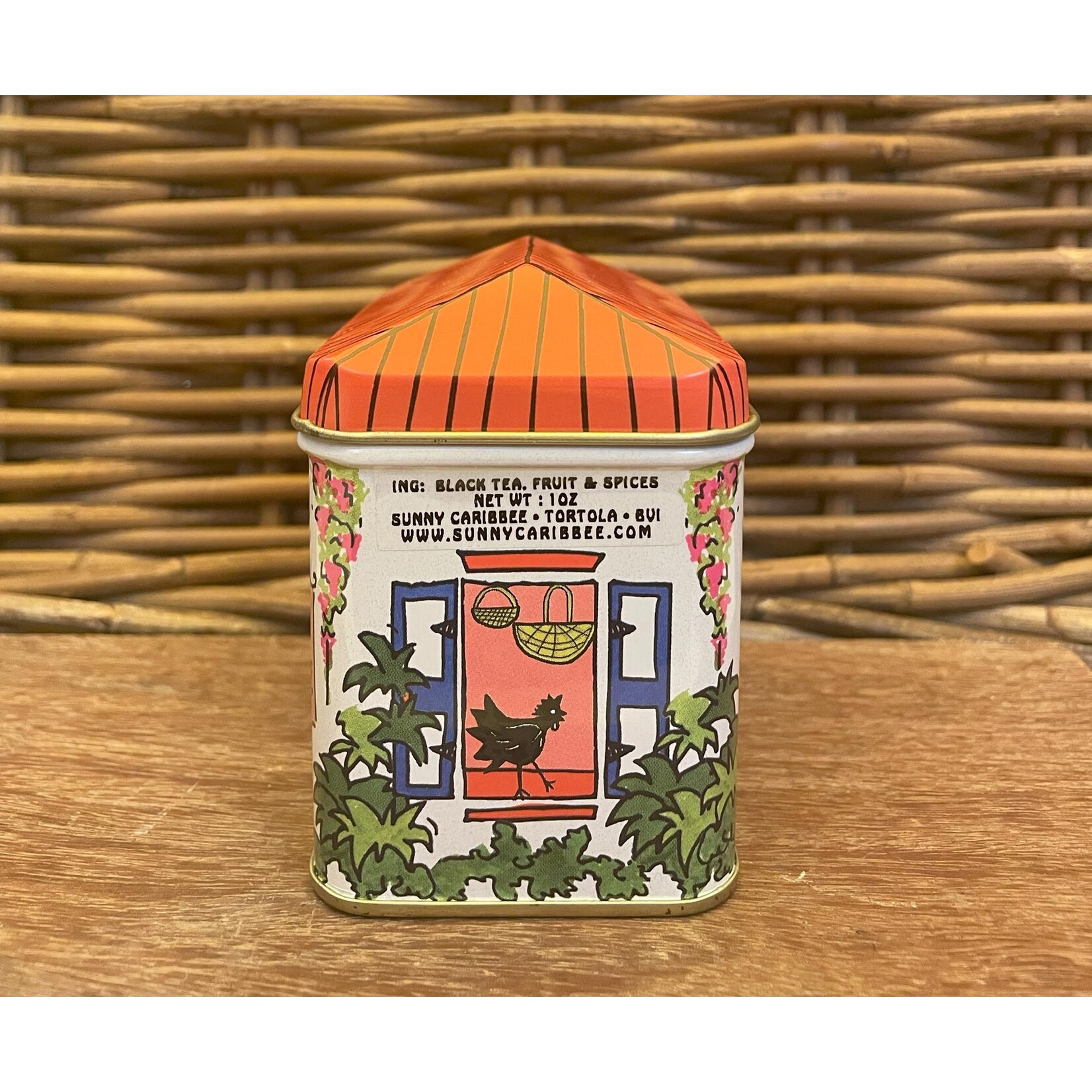 Mango Tea in House Tin with Infuser