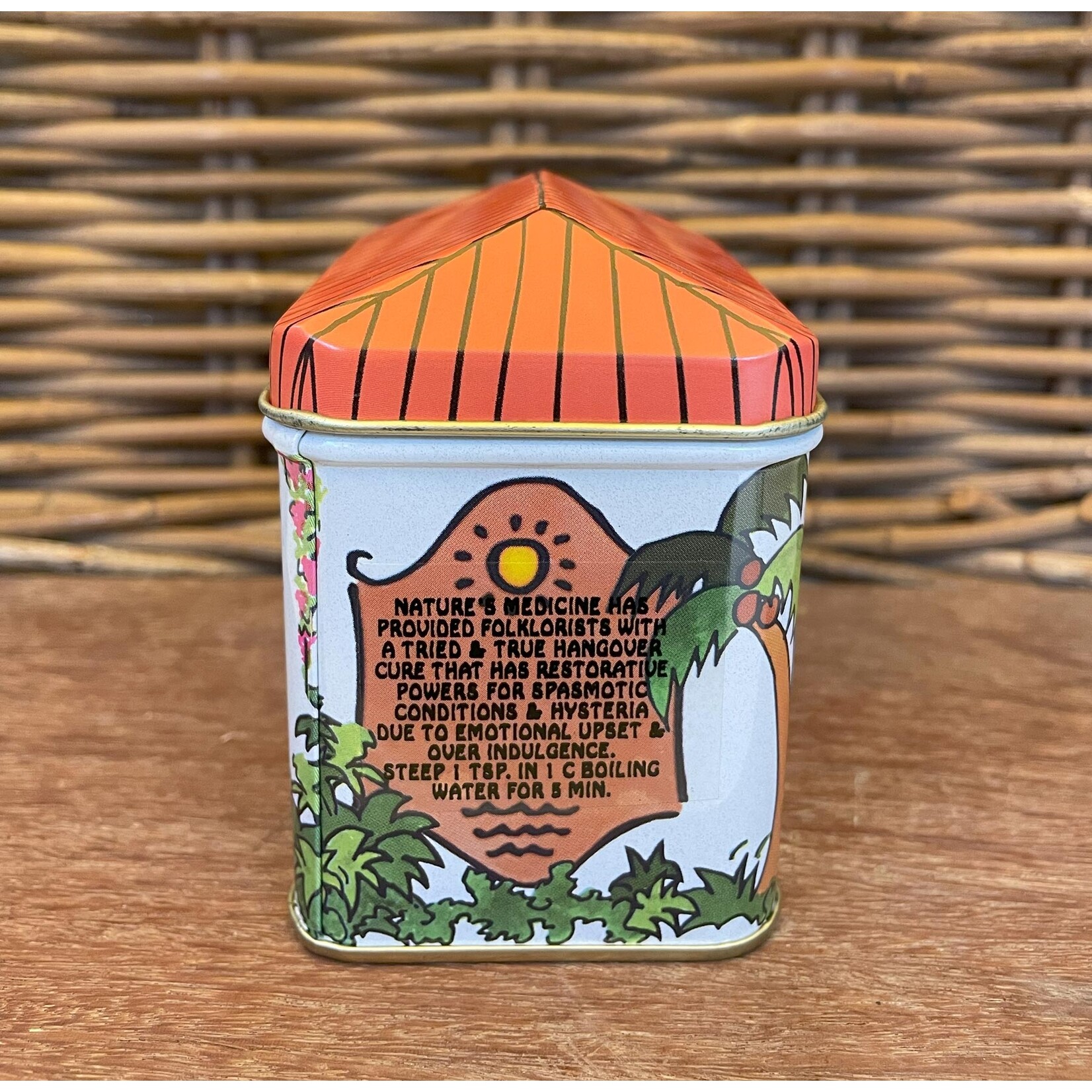 West Indian Hangover Cure Tea Tin with Infuser